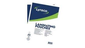Lyreco lamineerhoezen voor warmlaminatie A4 250 micron glanz