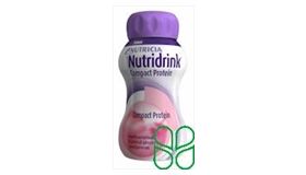 Nutridrink compact protein aardbei (166621), 4x125ml