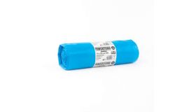 Afvalzak recy 70 x 110 cm T30 blauw