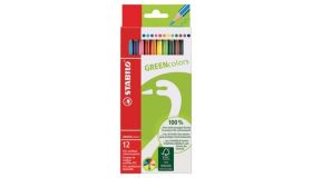 Stabilo Kleurpotloden Greencolour assorti - doos van 12