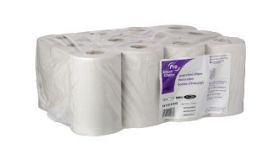 Mini poetspapier recycled tissue 1-laags 21 cm, ZAK 12 ROL