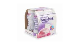 Nutridrink multi fibre aardb 4x200ml (41094)