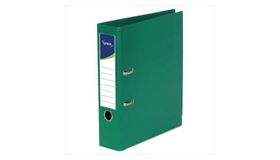 Lyreco ordner groen met hefboom, A4, PP, rug 80 mm,