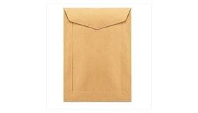 Loonzakje envelop, 95 x 145 mm,70g, bruin, per 1000 (B)