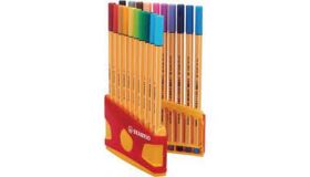 Stabilo Point 88 fineliners 0,4mm assorti - etui van 20