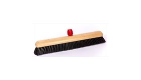 Zaalveger 50cm haar blank gelakt