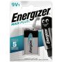 Energizer Max Plus 9V alkaline batterij