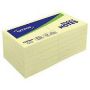 Lyreco Sticky Notes, geel, 75 x 75 mm, pak van 12