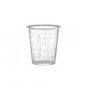Medicijnbekers pp 30 ml transparant(rol a 80 stuks)