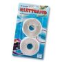 Klittenband zelfklevend  B 20 mm x L 2 M pak van 2