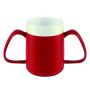 Ornamin beker rood 2 handvaten