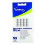 Kleefpads wit 55 stuks