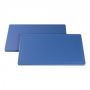 Snijplank, blauw, (H)20x400x250mm, vlak(B)