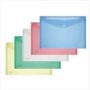 Foldersys transparante PP enveloppen A4 assorti - pak van 10