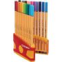 Stabilo Point 88 fineliners 0,4mm assorti - etui van 20