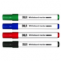 DULA Whiteboardstift set 4 kleuren - 1 - 1.5 mm rond
