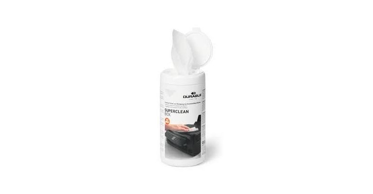 Durable Superclean, reinigingsdoekjes voor kunststof oppervl