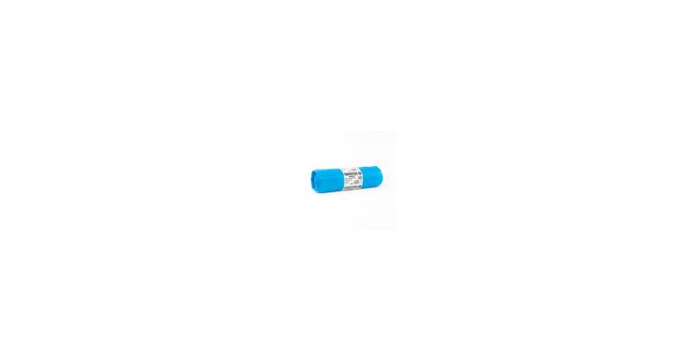 Afvalzak recy 70 x 110 cm T30 blauw