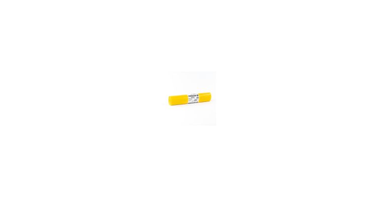 Afvalzak recy 58 x 100 cm T20 geel