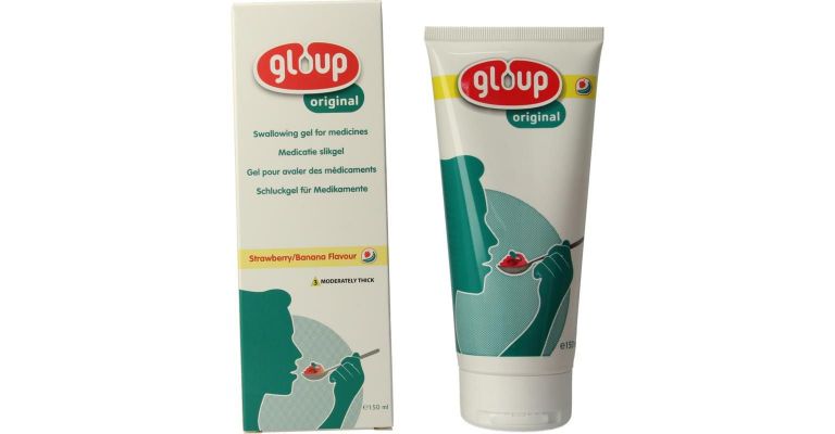Gloup orgiginal medicatie slikgel, 150ml tb (Rushwood)(B)