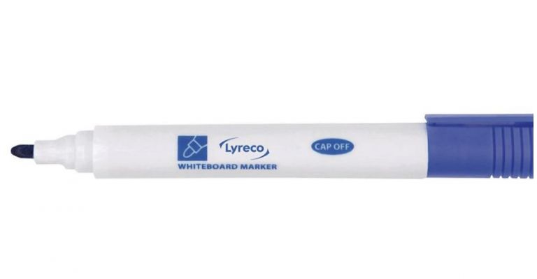 Whiteboardmarker Blauw