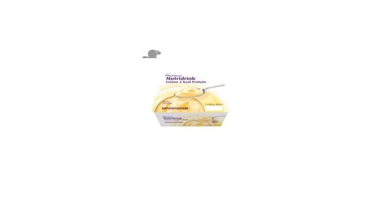 Nutridrink 2.0 protein creme banaan  (174163) 4x 200g