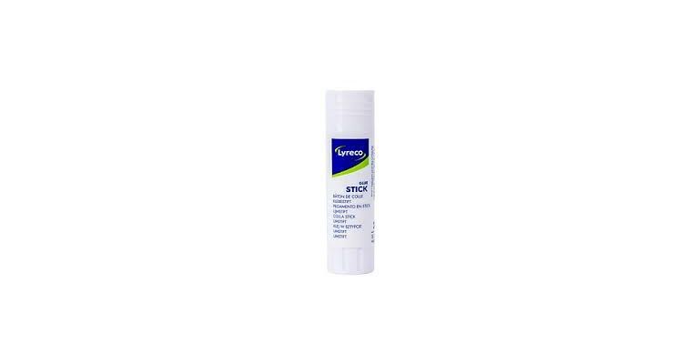 Lyreco lijmstift, permanent klevende lijm, duurzaam, 20 gr