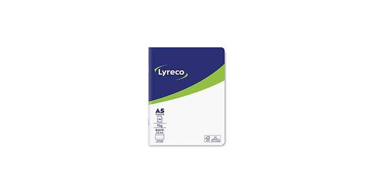 Lyreco FSC schoolschrift A5 gelijnd 36 vellen