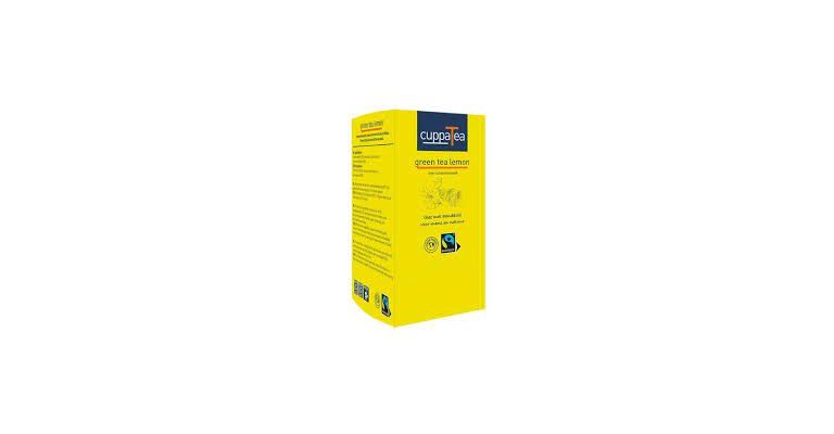 cuppaTea Green Tea Lemon (25 zk.)