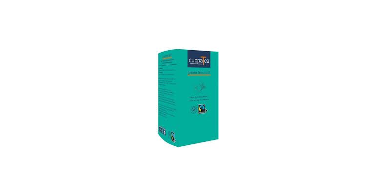 cuppaTea Green Tea Mint (25 zk.)