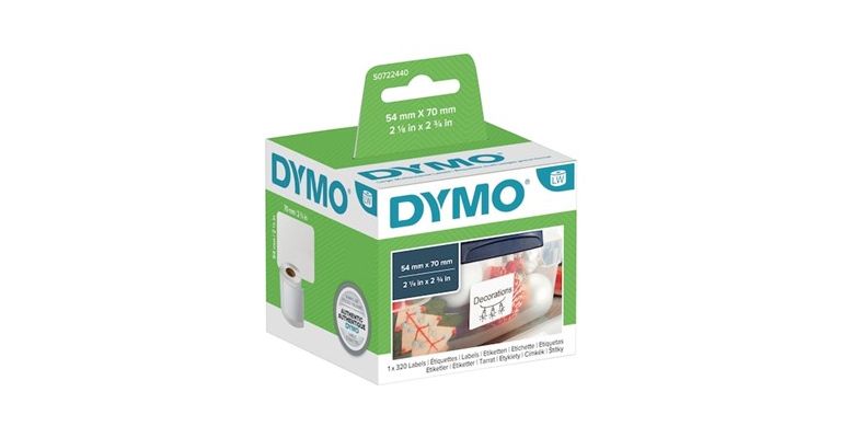 Dymo 99015 diskette etiket labelprinter,70x54mm, (B)