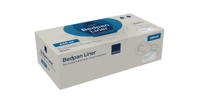 Abri-Bag Bedpan beschermzak(20 zakjes per doosje)