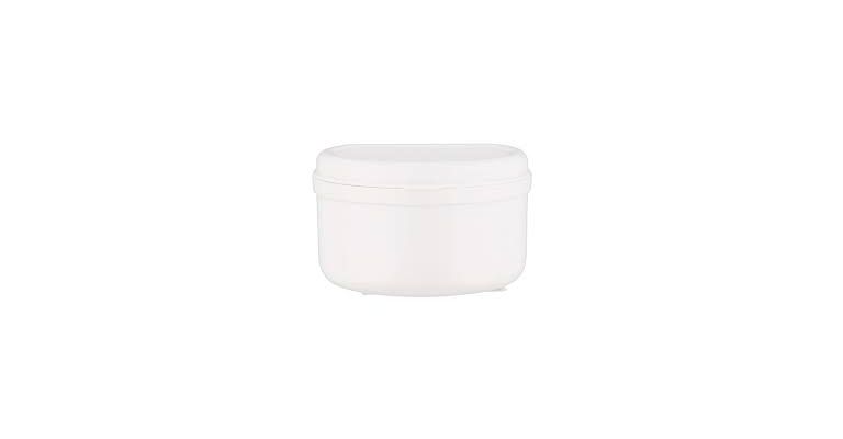 Gebitbakje plastic wit 225502, 1st