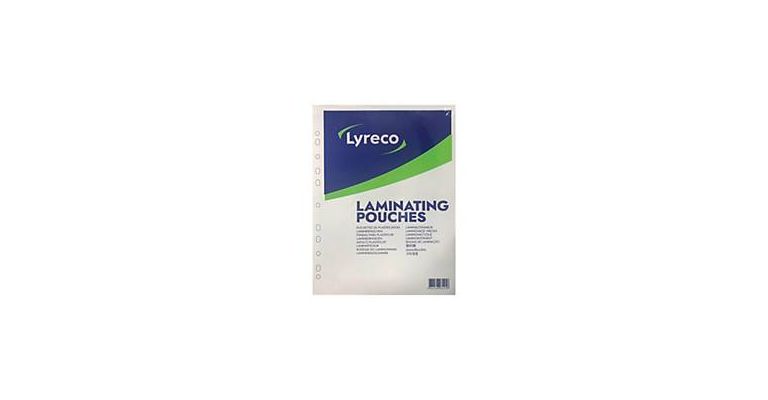 Lyreco lamineerhoezen voor warmlaminatie A3 150 micron glanz