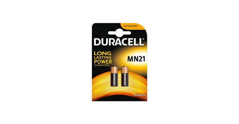 Duracell Specialty alkaline MN21-batterij, verpakking van 2