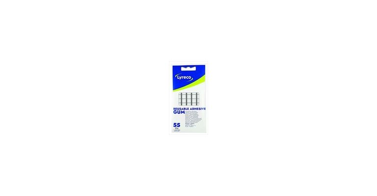 Kleefpads wit 55 stuks