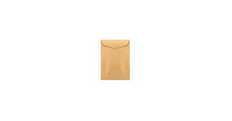Loonzakje envelop, 95 x 145 mm,70g, bruin, per 1000 (B)