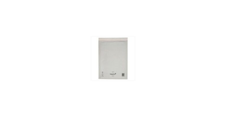 Lyreco papieren luchtkussenenvelop, 270 x 360 mm, wit,p.stuk