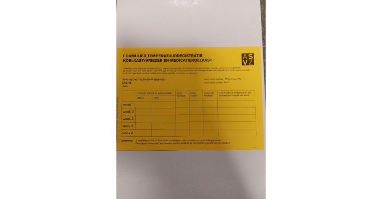 Registratie Temperatuur Koelkast Vriezer (2701)