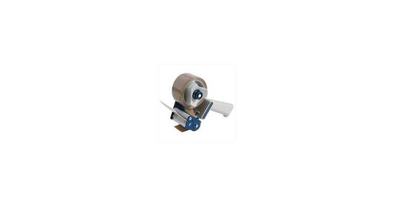 Lyreco dispenser voor tape, blauw/wit, per tapepistool