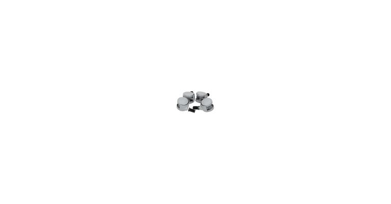 Zwenkwiel Rolemmer 25 l per set  4 stuks.