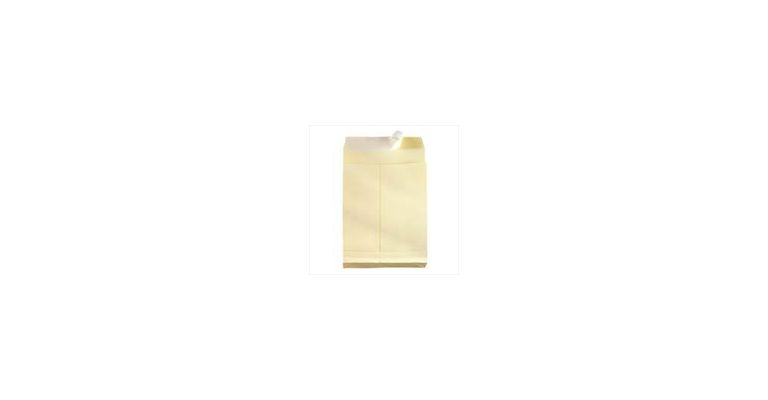 Zakomslagen 229x324x38mm siliconenstrook 170g creme